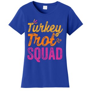 Trot Squad Thanksgiving Turkey Gift Pilgrim Running Gift Women's T-Shirt