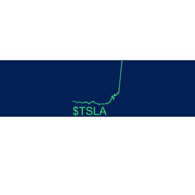 TSLA Stock Bumper Sticker