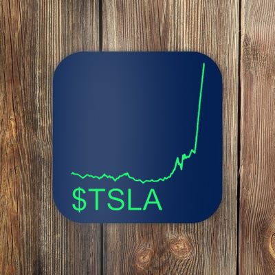 TSLA Stock Coaster