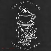 The SurielS Tea Co Spill The Tea Cool Comfort Performance Bucket Hat
