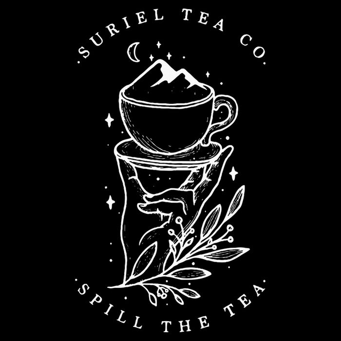 The SurielS Tea Co Spill The Tea Button