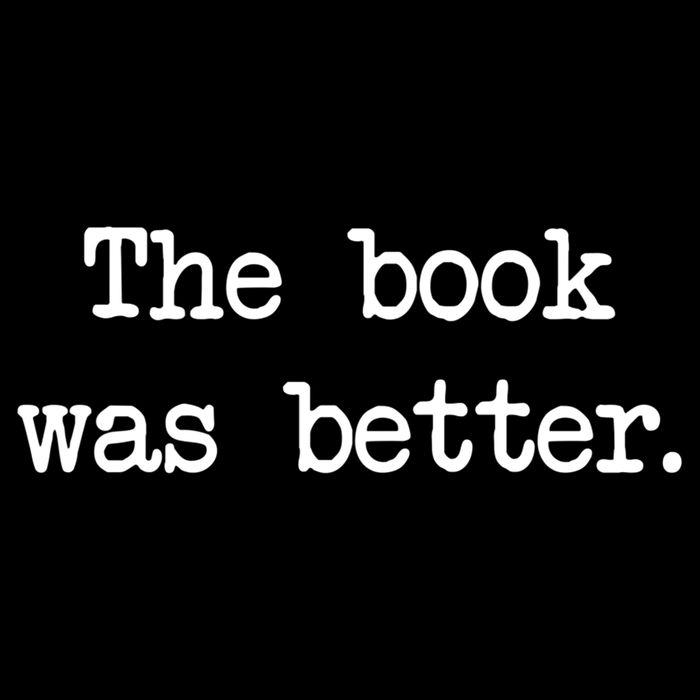 Typewriter Style The Book Was Better Cool Gift Backpack