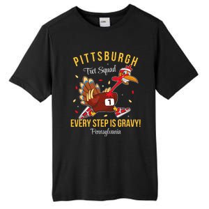 Trot Squad Turkey Thanksgiving 2024 Pennsylvania Pittsburgh Tall Fusion ChromaSoft Performance T-Shirt