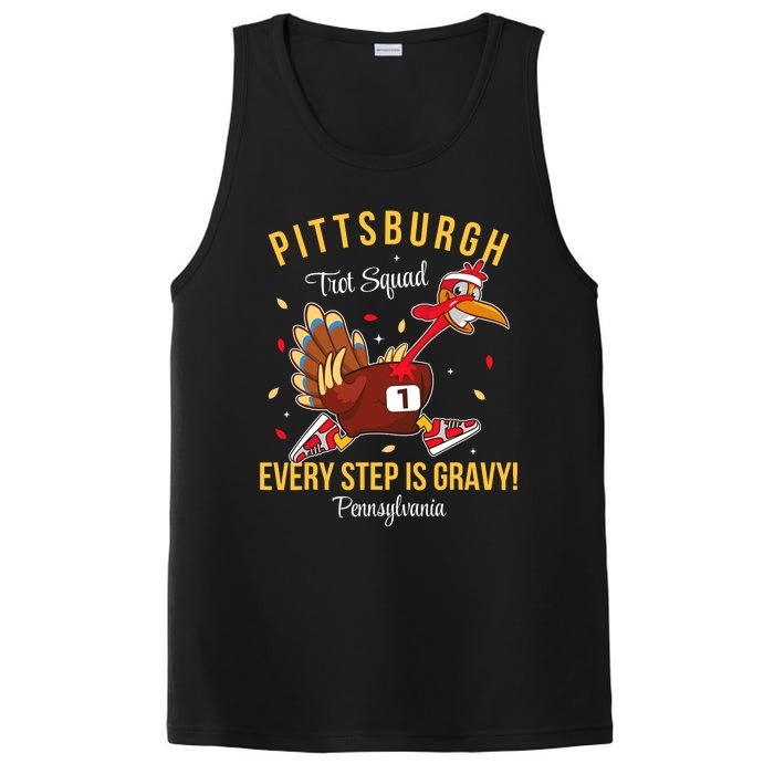 Trot Squad Turkey Thanksgiving 2024 Pennsylvania Pittsburgh PosiCharge Competitor Tank