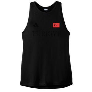 Turkey Shooting Team Turkiye Ladies PosiCharge Tri-Blend Wicking Tank