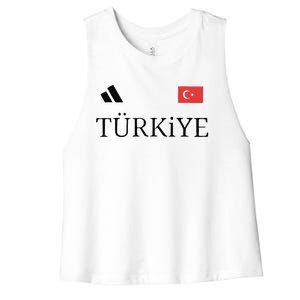 Turkey Shooting Team Turkiye Women's Racerback Cropped Tank