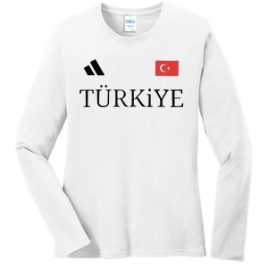 Turkey Shooting Team Turkiye Ladies Long Sleeve Shirt