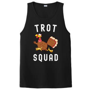 Trot Squad Turkey Run Thanksgiving Running Turkey Trot Gift PosiCharge Competitor Tank