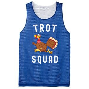 Trot Squad Turkey Run Thanksgiving Running Turkey Trot Gift Mesh Reversible Basketball Jersey Tank