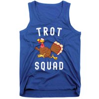 Trot Squad Turkey Run Thanksgiving Running Turkey Trot Gift Tank Top