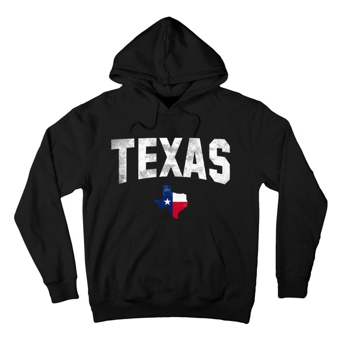 Texas State Usa Distressed Flag Grunge Texas Hoodie