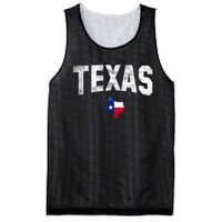 Texas State Usa Distressed Flag Grunge Texas Mesh Reversible Basketball Jersey Tank