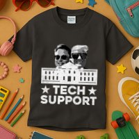 Tech Support Us Flag White House Tech Support D.O.G.E Kids T-Shirt