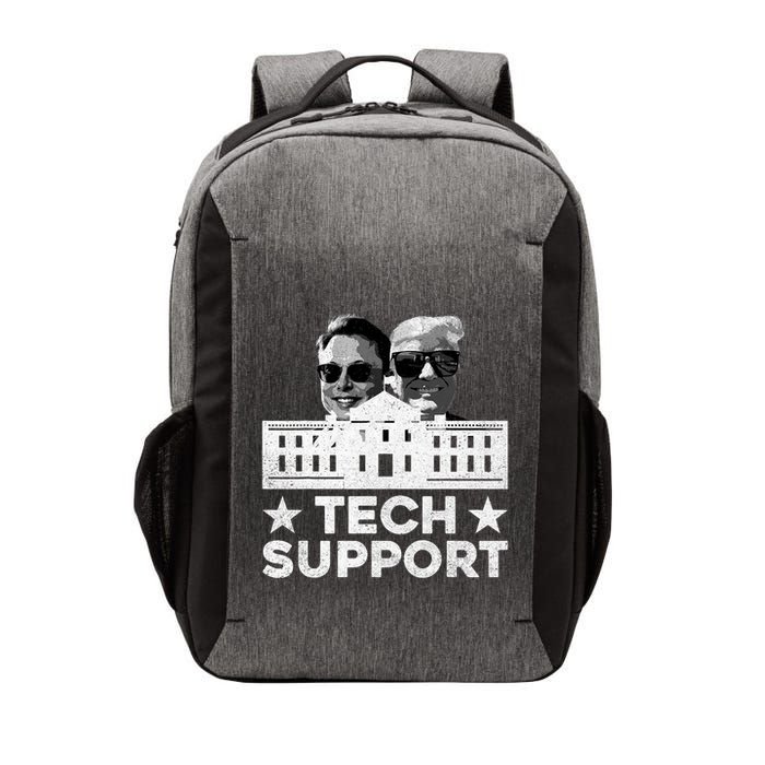 Tech Support Us Flag White House Tech Support D.O.G.E Vector Backpack