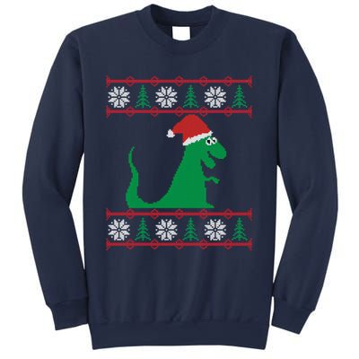 Trex Santa Ugly Christmas Sweatshirt