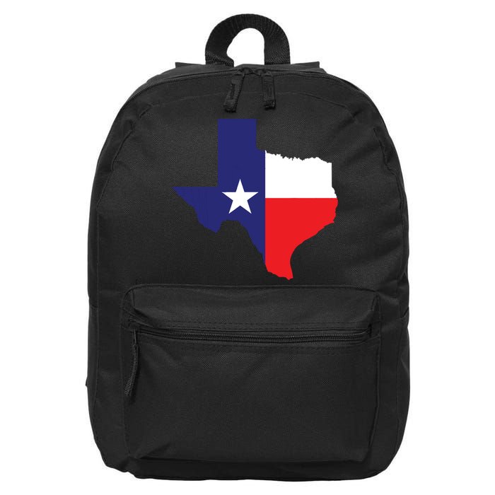 Texas State Usa Distressed Flag Grunge Texas 16 in Basic Backpack