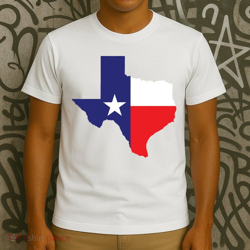 Texas State Usa Distressed Flag Grunge Texas T-Shirt