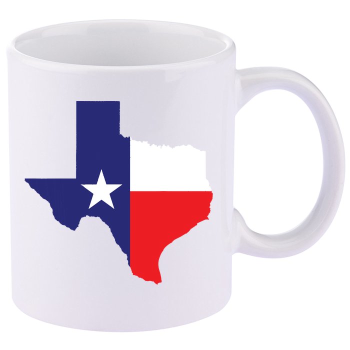 Texas State Usa Distressed Flag Grunge Texas 11oz C Handle Ceramic Mug