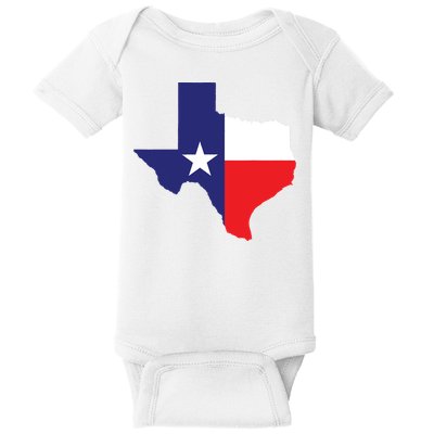 Texas State Usa Distressed Flag Grunge Texas Baby Bodysuit