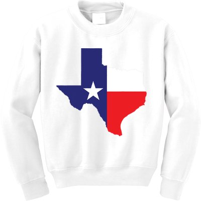Texas State Usa Distressed Flag Grunge Texas Kids Sweatshirt