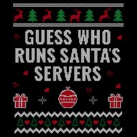 Tech Support Ugly Christmas Funny Computer It Nerd Xmas Gift Daily Commute Backpack
