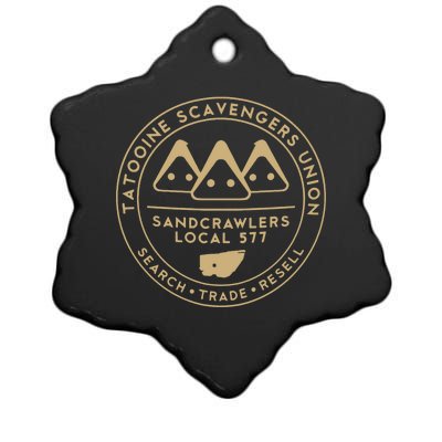 Tatooine Scavengers Union Ceramic Star Ornament