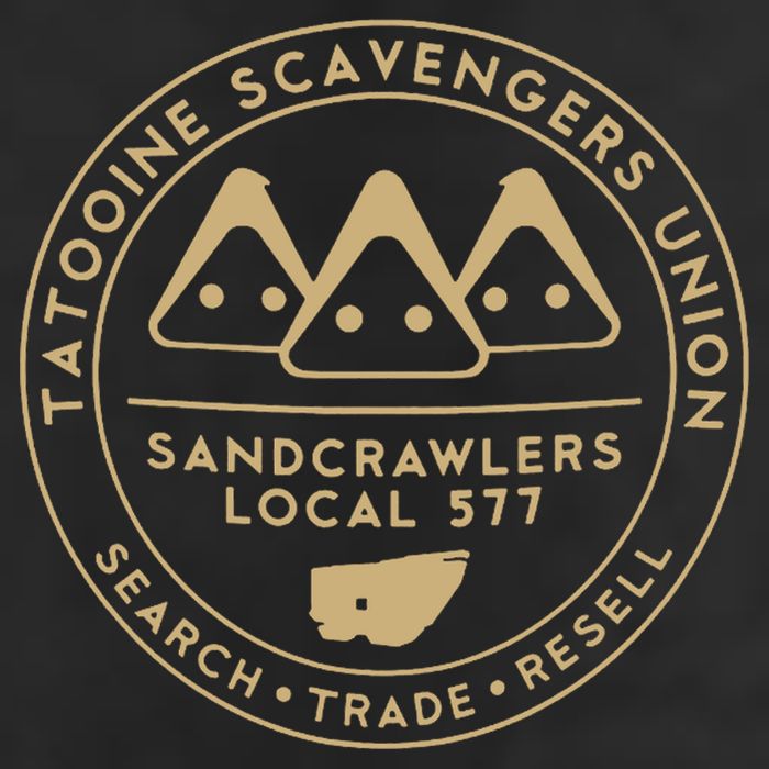 Tatooine Scavengers Union Golf Towel