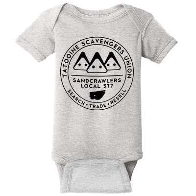 Tatooine Scavengers Union Baby Bodysuit