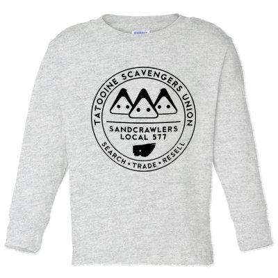 Tatooine Scavengers Union Toddler Long Sleeve Shirt