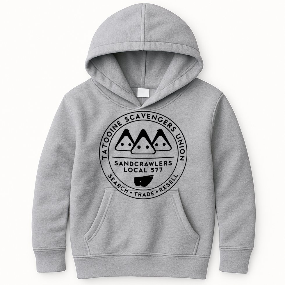 Tatooine Scavengers Union Kids Hoodie