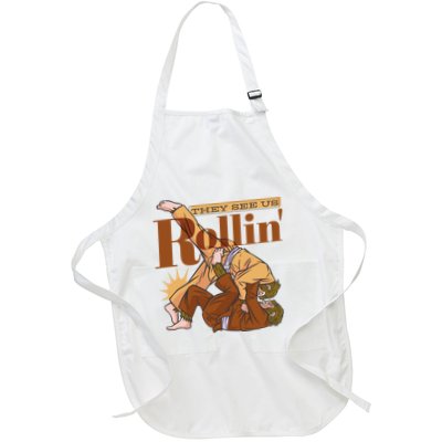 They See Us Rollin Big Foot Martial Arts Apron