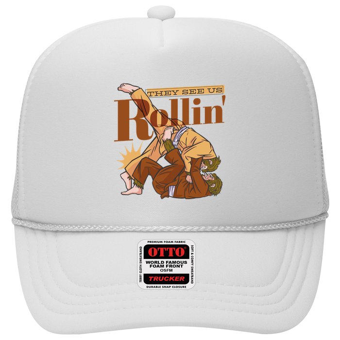 They See Us Rollin Big Foot Martial Arts Trucker Hat