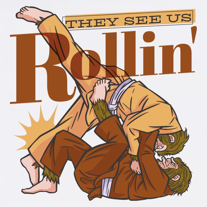 They See Us Rollin Big Foot Martial Arts Trucker Hat