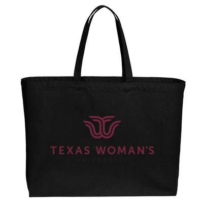 Texas S University Pioneers Distressed Primary Cool Gift Cotton Canvas Jumbo Tote