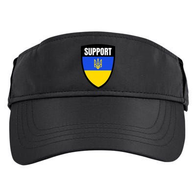 Tatical Support Ukrainian Flag Shield I Stand With Ukraine Military Adult Drive Performance Visor