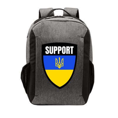 Tatical Support Ukrainian Flag Shield I Stand With Ukraine Military Vector Backpack