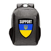 Tatical Support Ukrainian Flag Shield I Stand With Ukraine Military Vector Backpack