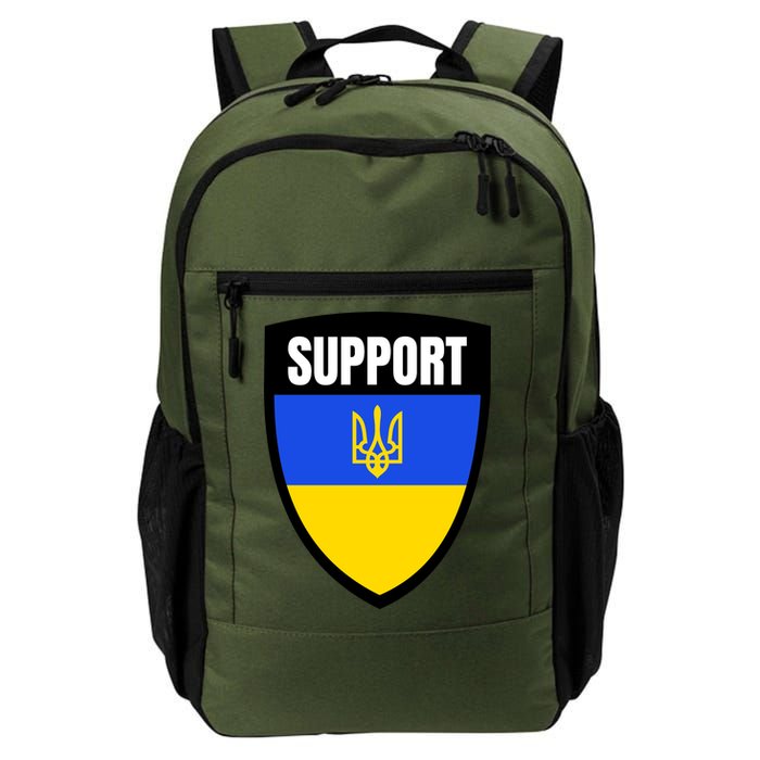 Tatical Support Ukrainian Flag Shield I Stand With Ukraine Military Backpack