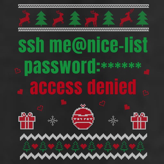 Tech Support Ugly Christmas Funny Computer It Nerd Xmas Long Sleeve Cool Comfort Performance Bucket Hat