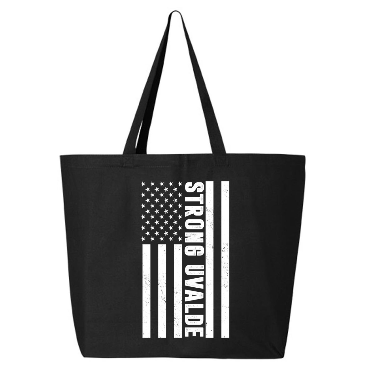 Texas Strong Uvalde United States Flag 25L Jumbo Tote
