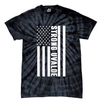 Texas Strong Uvalde United States Flag Tie-Dye T-Shirt