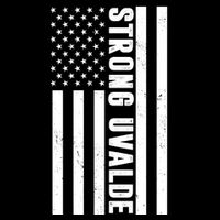 Texas Strong Uvalde United States Flag Tie-Dye T-Shirt