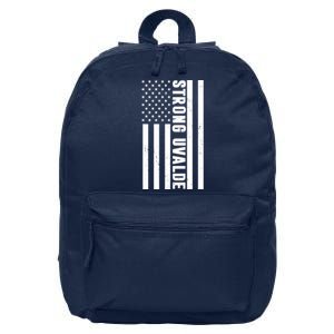 Texas Strong Uvalde United States Flag 16 in Basic Backpack