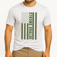 Texas Strong Uvalde United States Flag Cooling Performance Crew T-Shirt