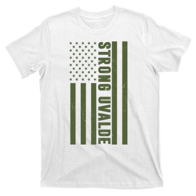 Texas Strong Uvalde United States Flag T-Shirt