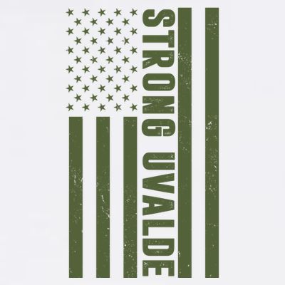 Texas Strong Uvalde United States Flag T-Shirt