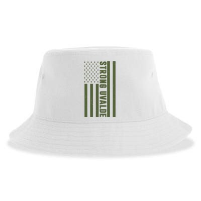 Texas Strong Uvalde United States Flag Sustainable Bucket Hat