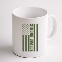 Texas Strong Uvalde United States Flag Coffee Mug