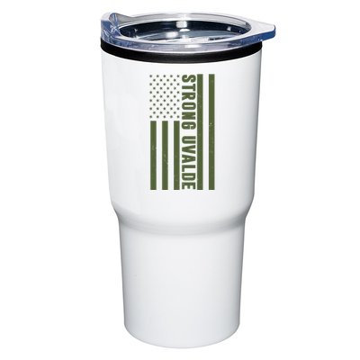 Texas Strong Uvalde United States Flag Tumbler