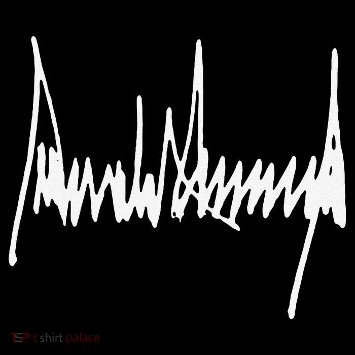 Trump Signature Usa Maga 47th President Protrump Premium T-Shirt